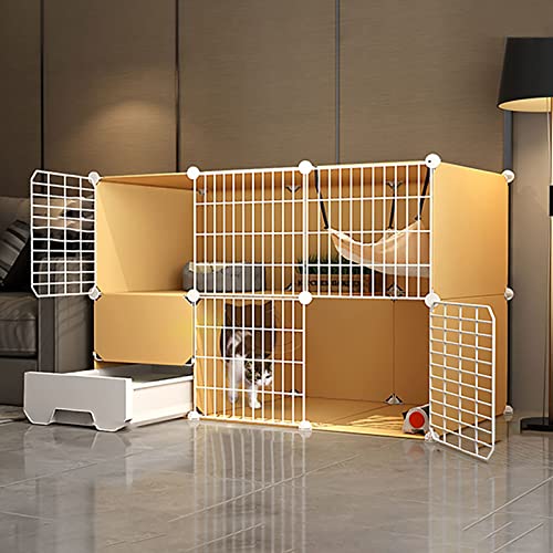 Großer Katzenkäfig - Katzenlaufstall, Katzenkäfig Für Den Innenbereich, Abnehmbarer Metalldraht, DIY-Innenzwinger, Katzenkäfig Mit Katzentoilette, Abnehmbare Metalldrahtzwinger - Großer Auslauf, Ide Großer Katzenkäfig - Katzenlaufstall, Katzenkäfig Für Den Innenbereich, Abnehmbarer Metalldraht, DIY-Innenzwinger, Katzenkäfig Mit Katzentoilette, Abnehmbare Metalldrahtzwinger - Großer Auslauf, Ide von ASumPio