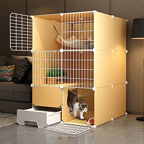Großer Katzenkäfig - Katzenlaufstall, Katzenkäfig Für Den Innenbereich, Abnehmbarer Metalldraht, DIY-Innenzwinger, Katzenkäfig Mit Katzentoilette, Abnehmbare Metalldrahtzwinger - Großer Auslauf, Ide Großer Katzenkäfig - Katzenlaufstall, Katzenkäfig Für Den Innenbereich, Abnehmbarer Metalldraht, DIY-Innenzwinger, Katzenkäfig Mit Katzentoilette, Abnehmbare Metalldrahtzwinger - Großer Auslauf, Ide von ASumPio