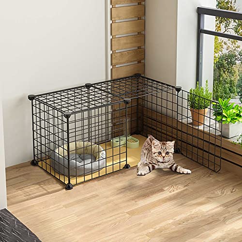 Katzenkäfig, DIY-Katzengehege, Katzenzwinger Für Den Innenbereich, 1-2-3-Stöckiger Katzenkäfig, Großer Katzenkäfig, Katzenkiste Mit Katzentoilette – Für Katzen, Hasen, Chinchillas – Katzenlaufstall, Katzenkäfig, DIY-Katzengehege, Katzenzwinger Für Den Innenbereich, 1-2-3-Stöckiger Katzenkäfig, Großer Katzenkäfig, Katzenkiste Mit Katzentoilette – Für Katzen, Hasen, Chinchillas – Katzenlaufstall, von ASumPio