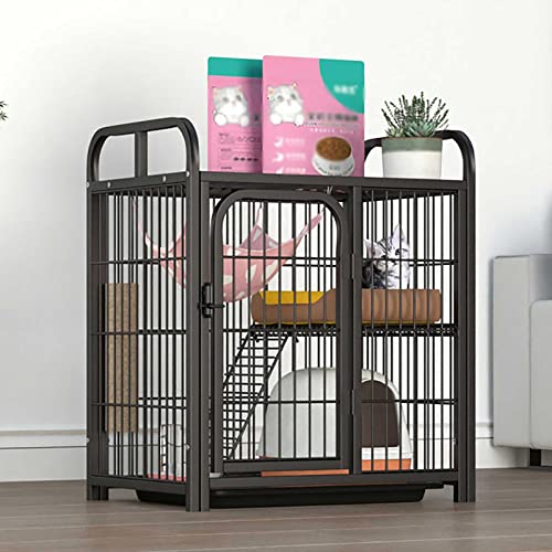 Katzenkäfig, Groß, DIY-Katzengehege, 3-Stöckige Meerschweinchenkäfige Mit Türen Und Leitern, Kleintierzaun, Anti-Spring-Kätzchenkiste, Innenbereich, Haustierkäfige – Für Katzen, Hasen, Chinchillas, Katzenkäfig, Groß, DIY-Katzengehege, 3-Stöckige Meerschweinchenkäfige Mit Türen Und Leitern, Kleintierzaun, Anti-Spring-Kätzchenkiste, Innenbereich, Haustierkäfige – Für Katzen, Hasen, Chinchillas, von ASumPio