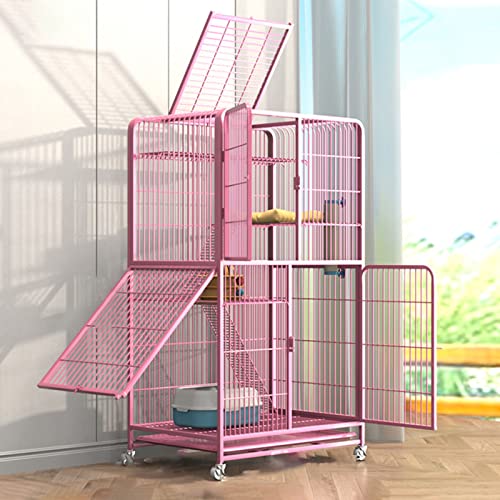 Katzenkäfige Für Den Innenbereich, Katzengehege Für Den Innenbereich, Chinchillakäfig, Kleintierkäfige Mit Rädern Und Leiter, Haustiergehege Für Zu Hause, Geeignet Für Frettchen, Kaninchen Und Chinc Katzenkäfige Für Den Innenbereich, Katzengehege Für Den Innenbereich, Chinchillakäfig, Kleintierkäfige Mit Rädern Und Leiter, Haustiergehege Für Zu Hause, Geeignet Für Frettchen, Kaninchen Und Chinc von ASumPio