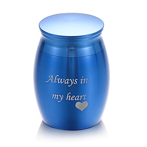 ATGQBCF Tierurne 1Pc Mini Memorial Urne Aluminiumlegierung Gewindedeckel Pet Urnen Geliebte Pet Andenken Bestattungsurne Gedenkstätten Für Haustiere(2,L) von ATGQBCF