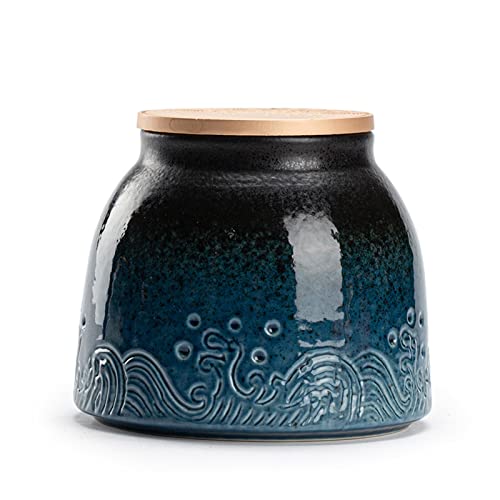 ATGQBCF Tierurne Pet Urn for Dogs Cats Ashes Keepsake Memorial Box Funeral Set Burial Urns for Cremated Remains Ash Vial Adult Funeral Urn Pet Cat and Dog Urn 01701 Gedenkstätten Für Haustiere(Blue) von ATGQBCF