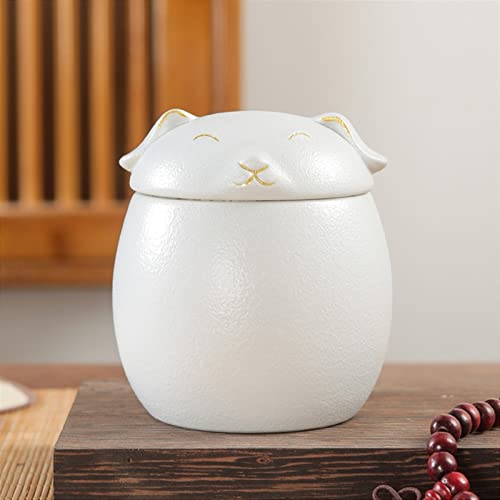 ATGQBCF Tierurne Pet Urn for Dogs Cats Ashes Keepsake Memorial Box Funeral Set Burial Urns for Cremated Remains Ash Vial Adult Funeral Urn Pet Cat and Dog Urn 07759 Gedenkstätten Für Haustiere(I,S) von ATGQBCF