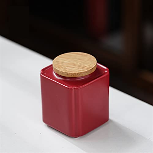 ATGQBCF Tierurne Pet Urn for Dogs Cats Ashes Keepsake Memorial Box Funeral Set Burial Urns for Cremated Remains Ash Vial Adult Funeral Urn Pet Cat and Dog Urn 21794 Gedenkstätten Für Haustiere(Red) von ATGQBCF