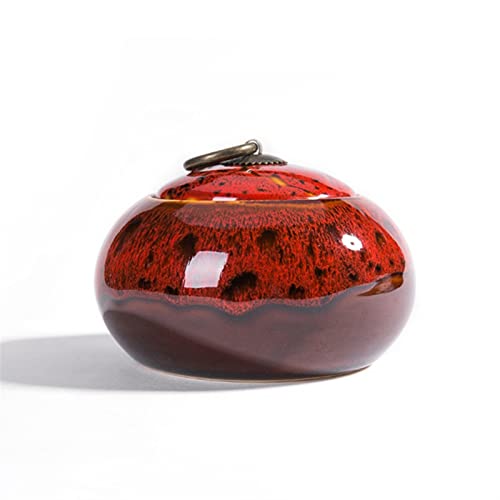 ATGQBCF Tierurne Pet Urn for Dogs Cats Ashes Keepsake Memorial Box Funeral Set Burial Urns for Cremated Remains Ash Vial Adult Funeral Urn Pet Cat and Dog Urn 42173 Gedenkstätten Für Haustiere(C) von ATGQBCF