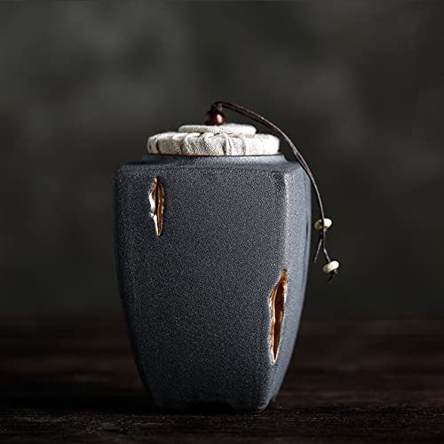 ATGQBCF Tierurne Pet Urn for Dogs Cats Ashes Keepsake Memorial Box Funeral Set Burial Urns for Cremated Remains Ash Vial Adult Funeral Urn Pet Cat and Dog Urn 53680 Gedenkstätten Für Haustiere(B,S) von ATGQBCF
