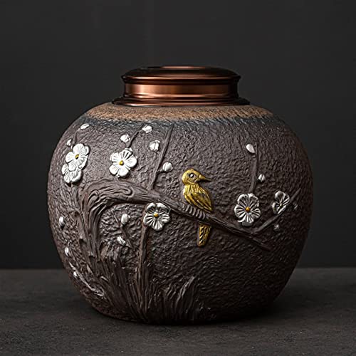 ATGQBCF Tierurne Pet Urn for Dogs Cats Ashes Keepsake Memorial Box Funeral Set Burial Urns for Cremated Remains Ash Vial Adult Funeral Urn Pet Cat and Dog Urn 6263 Gedenkstätten Für Haustiere(A) von ATGQBCF
