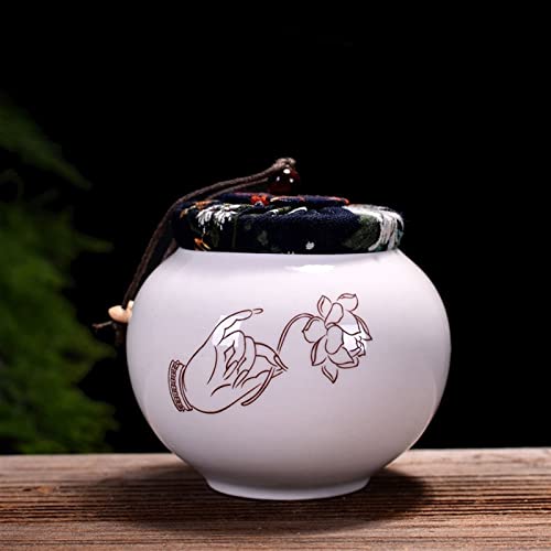 ATGQBCF Tierurne Pet Urn for Dogs Cats Ashes Keepsake Memorial Box Funeral Set Burial Urns for Cremated Remains Ash Vial Adult Funeral Urn Pet Cat and Dog Urn 65912 Gedenkstätten Für Haustiere(D) von ATGQBCF