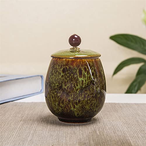 ATGQBCF Tierurne Pet Urn for Dogs Cats Ashes Keepsake Memorial Box Funeral Set Burial Urns for Cremated Remains Ash Vial Adult Funeral Urn Pet Cat and Dog Urn 66356 Gedenkstätten Für Haustiere(Green) von ATGQBCF