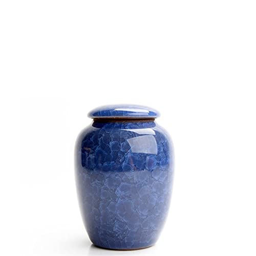 ATGQBCF Tierurne Pet Urn for Dogs Cats Ashes Keepsake Memorial Box Funeral Set Burial Urns for Cremated Remains Ash Vial Adult Funeral Urn Pet Cat and Dog Urn 8073 Gedenkstätten Für Haustiere(Gray) von ATGQBCF