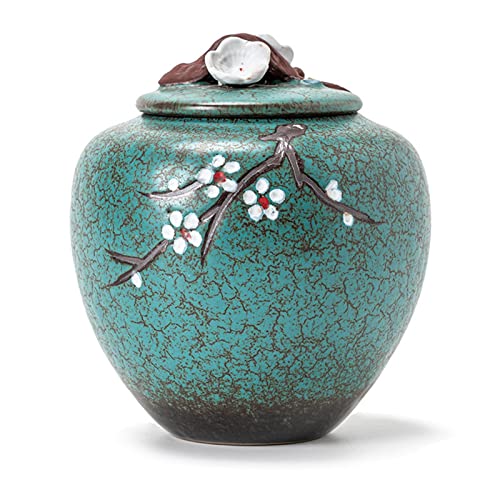 ATGQBCF Tierurne Pet Urn for Dogs Cats Ashes Keepsake Memorial Box Funeral Set Burial Urns for Cremated Remains Ash Vial Adult Funeral Urn Pet Cat and Dog Urn 83044 Gedenkstätten Für Haustiere(A,L) von ATGQBCF