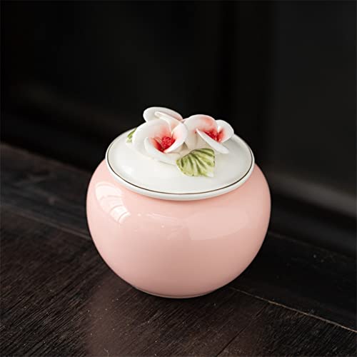 ATGQBCF Tierurne Pet Urn for Dogs Cats Ashes Keepsake Memorial Box Funeral Set Burial Urns for Cremated Remains Ash Vial Adult Funeral Urn Pet Cat and Dog Urn 95651 Gedenkstätten Für Haustiere(Pink) von ATGQBCF