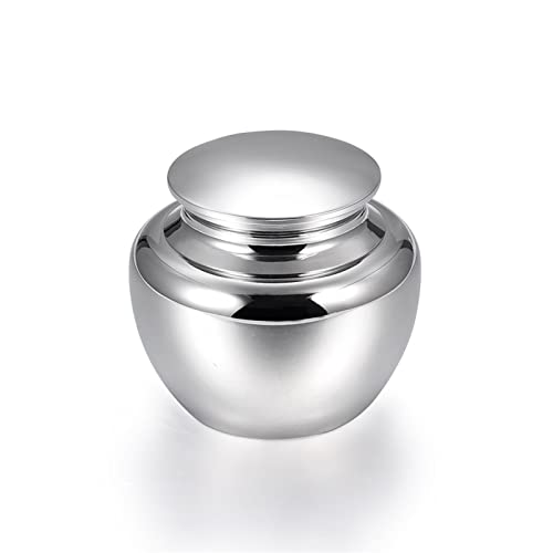 ATGQBCF Tierurne Pure Handcraft Mini Urnen Für Die Einäscherung Von Haustieren Menschliches Denkmal Edelstahl Andenkenglas 41 * 41mm Gedenkstätten Für Haustiere(7) von ATGQBCF