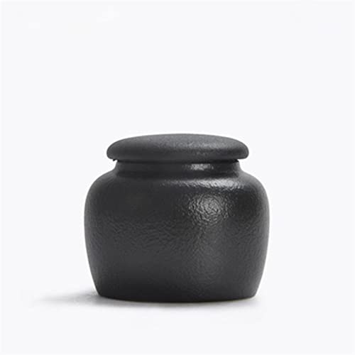 Tierurne Pet Urn For Dogs Cats Ashes Keepsake Memorial Box Funeral Set Burial Urns For Cremated Remains Ash Vial Adult Funeral Urn Pet Cat And Dog Urn 97177 Gedenkstätten Für Haustiere(Black,7x8.5cm) von ATGQBCF