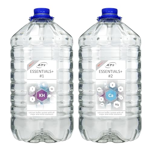 ATI Essentials+ | Hochkonzentrierte Mengenelement- und Spurenelementversorgung für Riffaquarien | Stabilisiert pH-Wert & fördert Korallenwachstum | 2 x 10 Liter Set ATI Essentials+ | Hochkonzentrierte Mengenelement- und Spurenelementversorgung für Riffaquarien | Stabilisiert pH-Wert & fördert Korallenwachstum | 2 x 10 Liter Set von ATI