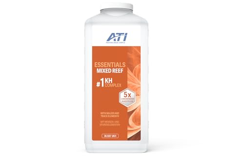 ATI Essentials Mixed Reef 1 – 2700 ml, hochkonzentriertes Karbonathärte-Komplex für Meerwasseraquarien, ideal für Mischbecken, enthält Fluor und Schwefel – wirkt nährstoffreduzierend ATI Essentials Mixed Reef 1 – 2700 ml, hochkonzentriertes Karbonathärte-Komplex für Meerwasseraquarien, ideal für Mischbecken, enthält Fluor und Schwefel – wirkt nährstoffreduzierend von ATI