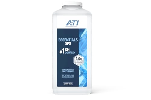 ATI Essentials SPS 1 – 2700 ml, hochkonzentriertes Karbonathärte-Komplex für Meerwasseraquarien, ideal für SPS-Becken, enthält Fluor und Schwefel – stabilisiert den pH-Wert ATI Essentials SPS 1 – 2700 ml, hochkonzentriertes Karbonathärte-Komplex für Meerwasseraquarien, ideal für SPS-Becken, enthält Fluor und Schwefel – stabilisiert den pH-Wert von ATI