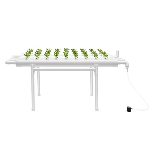 Hydroponic System, Grow Kits, Erdlose Pflanzenanbau-Systeme,4 Schicht Pflanzen Gemüse Hydrokultur,36 Löcher, Hydroponische Anzuchtsets Systeme für Gemüse,Blumen von ATIVLB