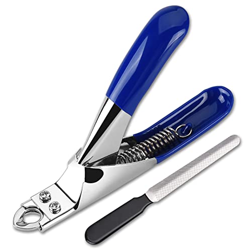 TCH LED Nagelknipser für Hunde und Katzen, professioneller Krallenschneider, Nagelfeile, Edelstahl Rasiermesserscharfe Klinge, Hundezehenschneider, Pflegewerkzeuge für kleine Tiere, blau TCH LED Nagelknipser für Hunde und Katzen, professioneller Krallenschneider, Nagelfeile, Edelstahl Rasiermesserscharfe Klinge, Hundezehenschneider, Pflegewerkzeuge für kleine Tiere, blau von ATO-DJCX