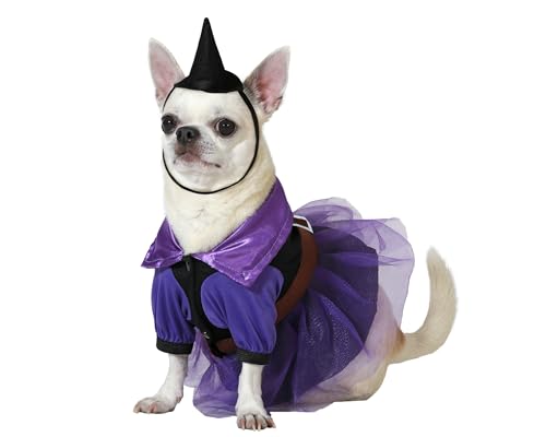 ATOSA Hexenkostüm für Haustiere, Violettes Kleid mit Hut ATOSA Hexenkostüm für Haustiere, Violettes Kleid mit Hut von ATOSA