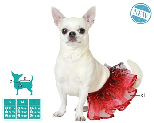 Atosa Haustierkostüm Tutu Rot L Atosa Haustierkostüm Tutu Rot L von ATOSA