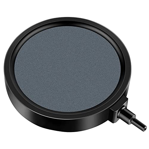 ATPWONZ Auströmer Aquarium Luftstein Teich Luftausströmer Geeignet für Teiche, Aquarien und Fisch tank .Ideal für Aquarienluftpumpe Grau 107mm von ATPWONZ