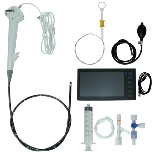 ATTEXUE Tragbare elektronische Gastroskopie, HD-Kamera, Visualisierungssystem mit Zubehör, Haustier-Chirurgie, Tierhaltung, Forschung von ATTEXUE