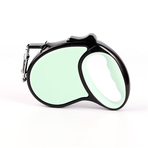 ATUMY Verstellbare Führleine Hundeleine Einziehbare Haustier-Hundeleine 3 m 5 m Welpenlauf-Laufleine für kleine mittelgroße Hunde(Green,3m) von ATUMY