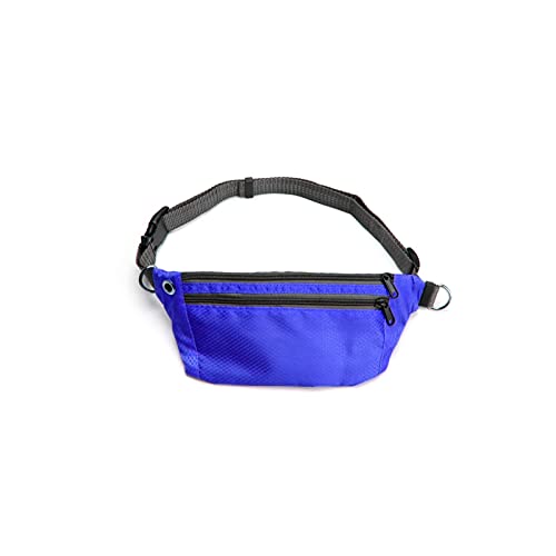 ATUMY Verstellbare Führleine Hundeleine Jogging Training Wandern Retractable Bungee Dog Waist Leash für große Hunde Zubehör(Single Blue Bag) von ATUMY