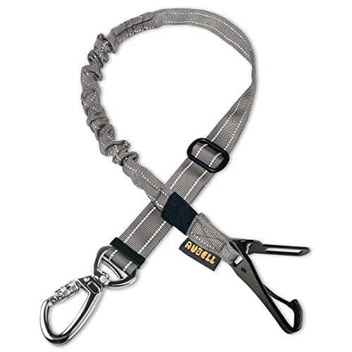 AUBELL Anschnallgurt Hund Auto,Einstellbar Haustier Auto sicherheitsgurt für Hunde, Bungee Hunde Anschnallgurt Geschirr Tether mit Clip Haken-Verschluss & Schnalle, Swivel Karabiner, Grau AUBELL Anschnallgurt Hund Auto,Einstellbar Haustier Auto sicherheitsgurt für Hunde, Bungee Hunde Anschnallgurt Geschirr Tether mit Clip Haken-Verschluss & Schnalle, Swivel Karabiner, Grau von AUBELL