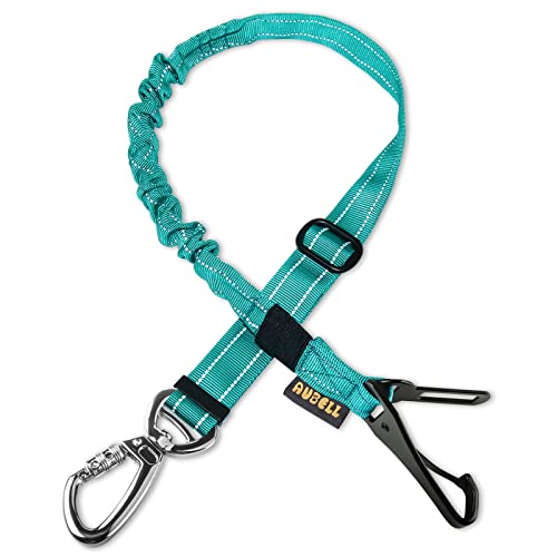 AUBELL Anschnallgurt Hund Auto,Einstellbar Haustier Auto sicherheitsgurt für Hunde, Bungee Hunde Anschnallgurt Geschirr Tether mit Clip Haken-Verschluss & Schnalle, Swivel Karabiner,Türkis AUBELL Anschnallgurt Hund Auto,Einstellbar Haustier Auto sicherheitsgurt für Hunde, Bungee Hunde Anschnallgurt Geschirr Tether mit Clip Haken-Verschluss & Schnalle, Swivel Karabiner,Türkis von AUBELL