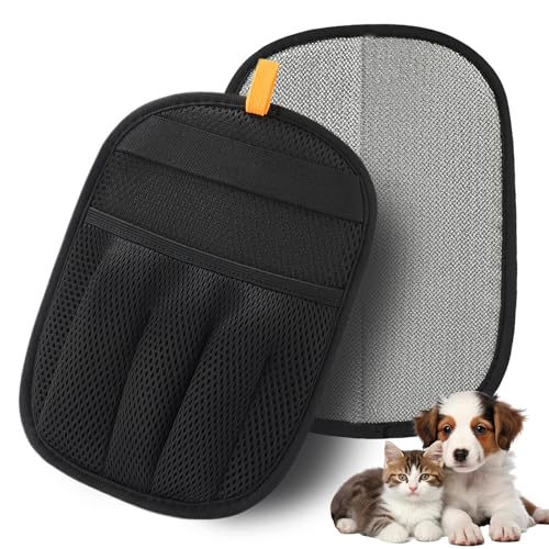 AUBELL Tierhaarentfernungshandschuh für Hunde und Katzen, wiederverwendbar, effizient, 5-Finger, elektrostatischer Tierhaarentferner, magische Bürste für Kleidung, Couch, Teppich, Autositz (1 Stück AUBELL Tierhaarentfernungshandschuh für Hunde und Katzen, wiederverwendbar, effizient, 5-Finger, elektrostatischer Tierhaarentferner, magische Bürste für Kleidung, Couch, Teppich, Autositz (1 Stück von AUBELL