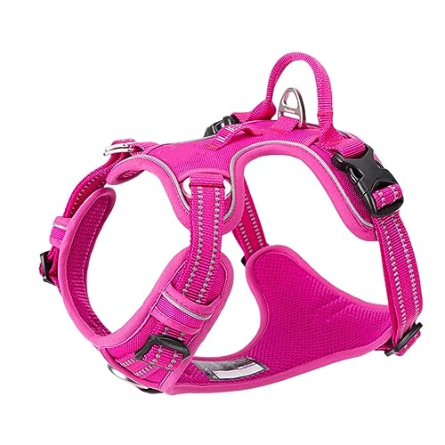 AUHAIEM Hundegeschirr Ohne Ziehen Einfache Kontrolle FüR GroßE MittelgroßE Und Kleine Hunde Reflektierende Hundeweste Haustiergeschirre,11,43 * 56cm AUHAIEM Hundegeschirr Ohne Ziehen Einfache Kontrolle FüR GroßE MittelgroßE Und Kleine Hunde Reflektierende Hundeweste Haustiergeschirre,11,43 * 56cm von AUHAIEM
