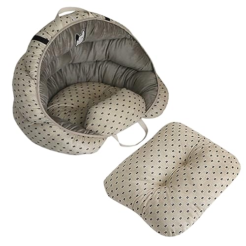 AUHAIEM Tragbares Und Weiches Katzen-Haustierbett Auto-RüCksitzmatte Warmer Weicher PlüSch Bequeme Hundebox-Unterlage FüR MittelgroßE Und Kleine Hunde,Beige AUHAIEM Tragbares Und Weiches Katzen-Haustierbett Auto-RüCksitzmatte Warmer Weicher PlüSch Bequeme Hundebox-Unterlage FüR MittelgroßE Und Kleine Hunde,Beige von AUHAIEM
