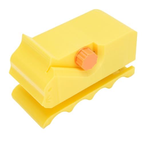 AUNMAS Cat Scratch -Pappkartonstecher Plastik -3D -Druck, Kartonschneidemaschine für Katze, Endlose Möglichkeiten für Spaß und Kreativität, Ideal für Rubbelbretter zu Hause (Yellow) von AUNMAS