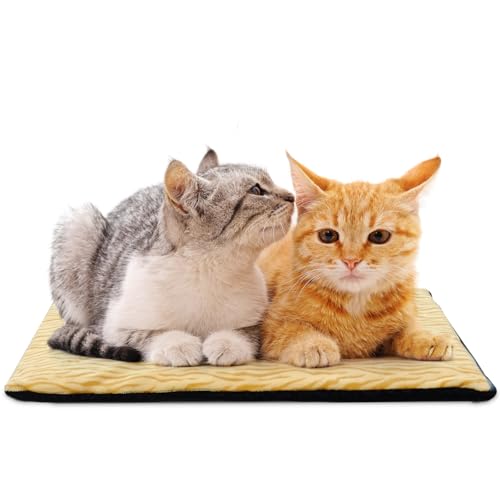 AUPETEK Selbstwärmendes Katzenbett, für drinnen und draußen, superweich, selbstheizend, waschbar, Thermokissen für Katze und Hund AUPETEK Selbstwärmendes Katzenbett, für drinnen und draußen, superweich, selbstheizend, waschbar, Thermokissen für Katze und Hund von AUPETEK