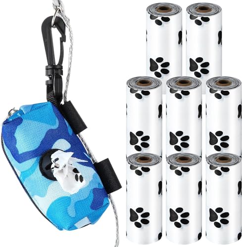 AURAMAX Hundekot-Müllbeutelhalter, auslaufsicher, für Spaziergänge, Wandern, Camping, Camouflage-Stil, Weiß AURAMAX Hundekot-Müllbeutelhalter, auslaufsicher, für Spaziergänge, Wandern, Camping, Camouflage-Stil, Weiß von AURAMAX