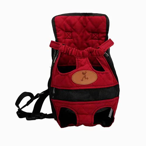 AUSUKY 1 x Haustier-Rucksack für Hunde und Katzen, Transporttasche für Vierbeiner, Größe L. von AUSUKY