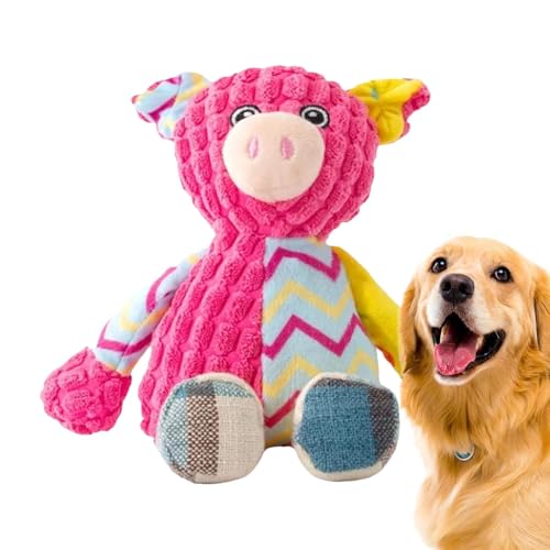 AUTOECHO Haustier-Plüsch-Soundspielzeug, quietschendes, ausgestopftes Hundespielzeug - Süßes Tier-Kauspielzeug für Hunde,Interaktives Apportierspiel, bereicherndes Spielzeug für Hunde zum Spielen im AUTOECHO Haustier-Plüsch-Soundspielzeug, quietschendes, ausgestopftes Hundespielzeug - Süßes Tier-Kauspielzeug für Hunde,Interaktives Apportierspiel, bereicherndes Spielzeug für Hunde zum Spielen im von AUTOECHO