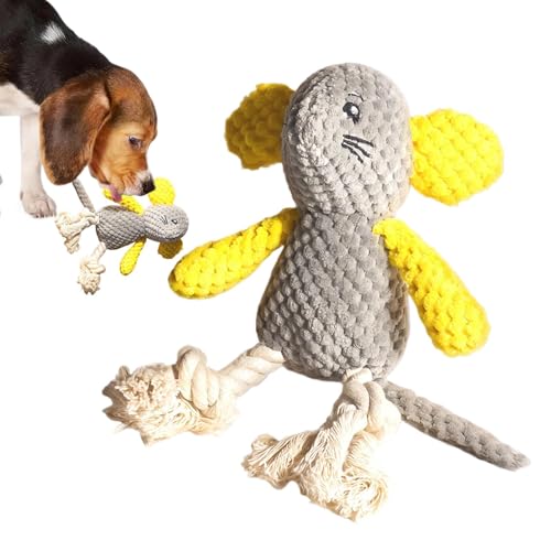 AUTOECHO Hundequietschende Spielzeuge, gefüllte Hundespielzeug,Mäuseform interaktive Spielzeuge | Hartschlepper unzerstörbarer Welpevorräte, Crinkle -Sound für den Außenzuschlag, Kinderkrankheiten, AUTOECHO Hundequietschende Spielzeuge, gefüllte Hundespielzeug,Mäuseform interaktive Spielzeuge | Hartschlepper unzerstörbarer Welpevorräte, Crinkle -Sound für den Außenzuschlag, Kinderkrankheiten, von AUTOECHO