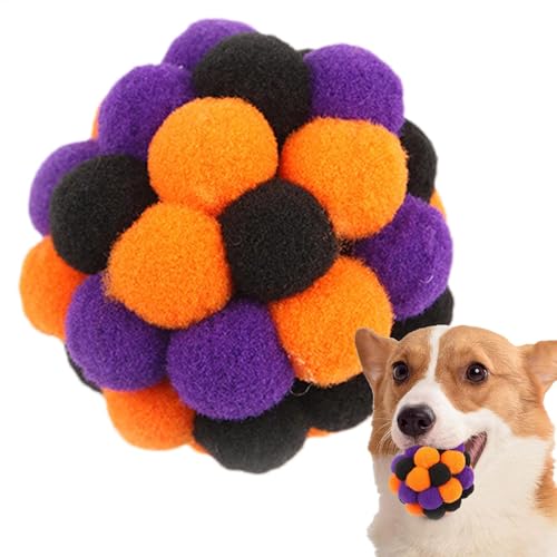 AUTOECHO Katzen-Pom-Pom-Bälle, weiche Plüsch-Katzenbälle, Haustier-Katzenspielzeugball, Bissfester interaktiver Plüschspielzeugball, Jagdspielzeugbälle für kleine Katzen im Innenbereich AUTOECHO Katzen-Pom-Pom-Bälle, weiche Plüsch-Katzenbälle, Haustier-Katzenspielzeugball, Bissfester interaktiver Plüschspielzeugball, Jagdspielzeugbälle für kleine Katzen im Innenbereich von AUTOECHO
