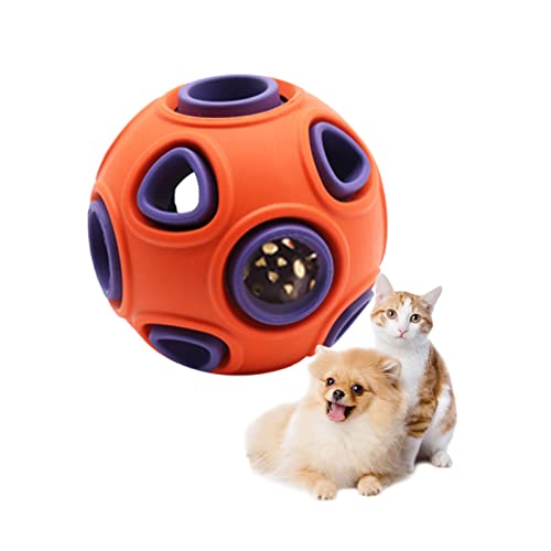 AUTOECHO Puzzleball für Hunde, interaktiver Hundespielzeugball,Bissfestes Hundespielzeug, um sie zu beschäftigen - Hunde-Anreicherungsspielzeug, Hunde-Puzzle-Spielzeug, interaktives Hundespielzeug mit von AUTOECHO