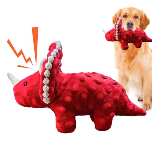 AUTOECHO Quietschendes Hundespielzeug,Quietschendes Hundespielzeug | Kauspielzeug für Hunde,Niedliches Dinosaurier-Plüsch-Hundespielzeug, buntes Hundezubehör für Welpen, kleine Hunde, mittelgroße AUTOECHO Quietschendes Hundespielzeug,Quietschendes Hundespielzeug | Kauspielzeug für Hunde,Niedliches Dinosaurier-Plüsch-Hundespielzeug, buntes Hundezubehör für Welpen, kleine Hunde, mittelgroße von AUTOECHO