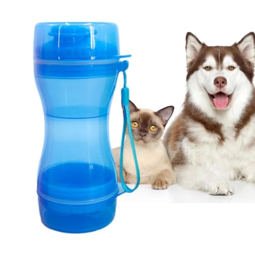 AUTOECHO Wasserspender für Hunde, Reisewasserflasche für Hunde,Tragbare Haustier-Wasserflasche - Praktischer Haustier-Wasserbecher, Welpen-Wasserspender für Reisen, Outdoor-Aktivitäten, Hunde, Katzen, AUTOECHO Wasserspender für Hunde, Reisewasserflasche für Hunde,Tragbare Haustier-Wasserflasche - Praktischer Haustier-Wasserbecher, Welpen-Wasserspender für Reisen, Outdoor-Aktivitäten, Hunde, Katzen, von AUTOECHO