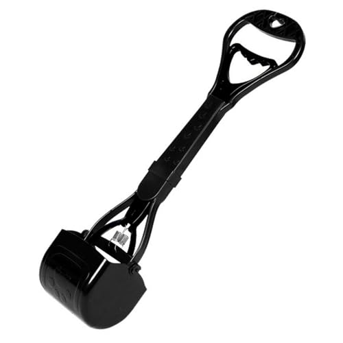 AUTUUCKEE Hundekotschaufel, faltbar, für Hundekot und Abfall, einfach zu drücken, Jumbo-Backen, Kotschaufel, 45 cm langer Griff, tragbare Hunde-Schmutzschaufel für drinnen und draußen, Schwarz AUTUUCKEE Hundekotschaufel, faltbar, für Hundekot und Abfall, einfach zu drücken, Jumbo-Backen, Kotschaufel, 45 cm langer Griff, tragbare Hunde-Schmutzschaufel für drinnen und draußen, Schwarz von AUTUUCKEE