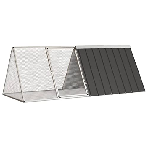 AUVYI Kaninchenkäfig Anthrazit 201,5x80,5x71cm Hühgner Gehege für Draußen Hühnerkäfig Metall Huhnerstall Voliere Kleintierstall Kleintierstall Draußen Kleintierkäfig HüHnerkäfig aus Verzinkter Stahl AUVYI Kaninchenkäfig Anthrazit 201,5x80,5x71cm Hühgner Gehege für Draußen Hühnerkäfig Metall Huhnerstall Voliere Kleintierstall Kleintierstall Draußen Kleintierkäfig HüHnerkäfig aus Verzinkter Stahl von AUVYI