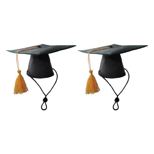 AUklOPVZZ 2 Teile/Satz Pet Graduierung Hut Weich Und Langlebig Leicht Zu Reinigen Breite Anwendung Hund Graduierung Kappe Mit Quaste Stilvoll AUklOPVZZ 2 Teile/Satz Pet Graduierung Hut Weich Und Langlebig Leicht Zu Reinigen Breite Anwendung Hund Graduierung Kappe Mit Quaste Stilvoll von AUklOPVZZ