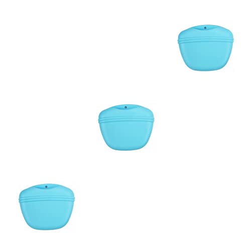 AUklOPVZZ 3 Satz von Elastische Gürteltasche für das Training von Haustieren, tragbar, mit großer Kapazität, Aufbewahrungstasche, Behälter, Lebensmittelbeutel zum Laufen, Reisen, Blau, Blau 3Satz AUklOPVZZ 3 Satz von Elastische Gürteltasche für das Training von Haustieren, tragbar, mit großer Kapazität, Aufbewahrungstasche, Behälter, Lebensmittelbeutel zum Laufen, Reisen, Blau, Blau 3Satz von AUklOPVZZ