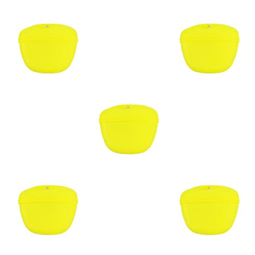 AUklOPVZZ 5 Satz von Elastische Gürteltasche für das Training von Haustieren, tragbar, mit großer Kapazität, Aufbewahrungstasche, Behälter, Lebensmittelbeutel zum Laufen, Reisen, Gelb, Gelb 5Satz AUklOPVZZ 5 Satz von Elastische Gürteltasche für das Training von Haustieren, tragbar, mit großer Kapazität, Aufbewahrungstasche, Behälter, Lebensmittelbeutel zum Laufen, Reisen, Gelb, Gelb 5Satz von AUklOPVZZ
